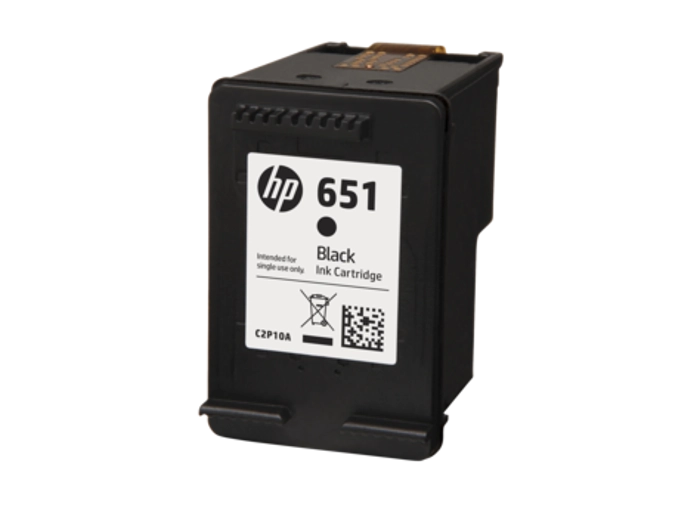 Hp C2P10Ae (651) Sıyah Murekkep Kartusu 600 Sayfa