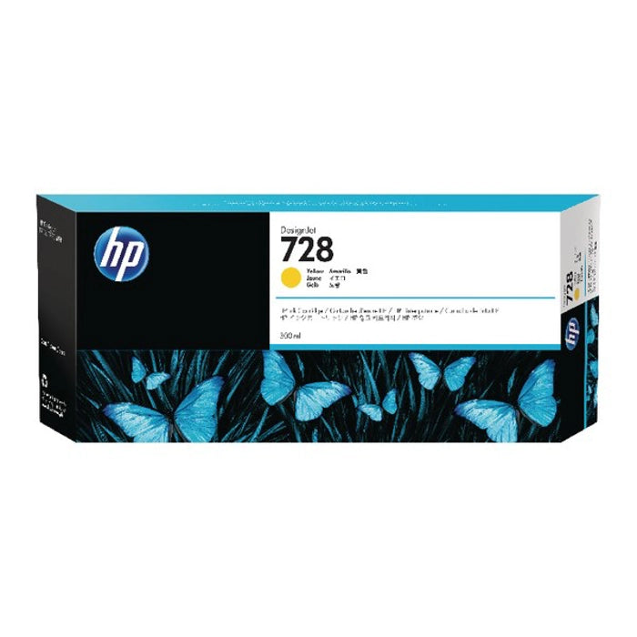HP 728 Yellow Sarı 300ML Plotter Kartuşu F9K15A