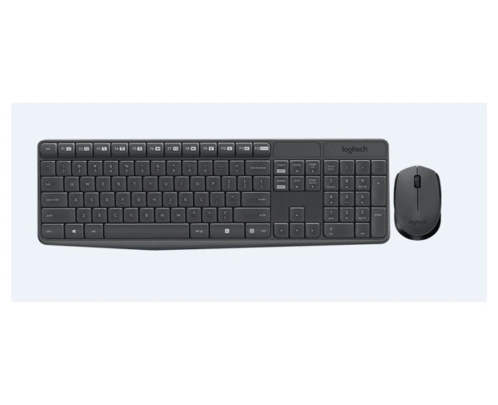 LOGITECH MK235 Kablosuz Q Trk Siyah Multimedya Klavye - Mouse Set 920-007925