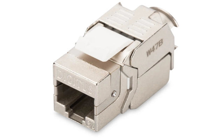 ASSMANN DN-93615 Digitus CAT 6A Keystone Jack, zırhlı/shielded, Re-embedded, 500 MHz acc. ISO/IEC 11801:2002 AM2:2009/09, aletsiz sonlandırma