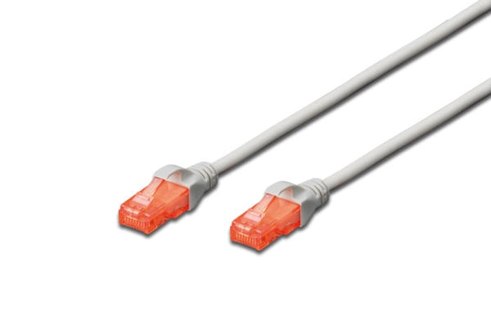 DIGITUS DK-1617-020 Digitus Patch Kablo, U-UTP, CAT. 6, 2 metre, AWG 26/7, Cu, LSZH, gri renk