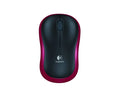 Logitech M185, Nano Kablosuz, USB, Mouse Kırmızı, 910-002237