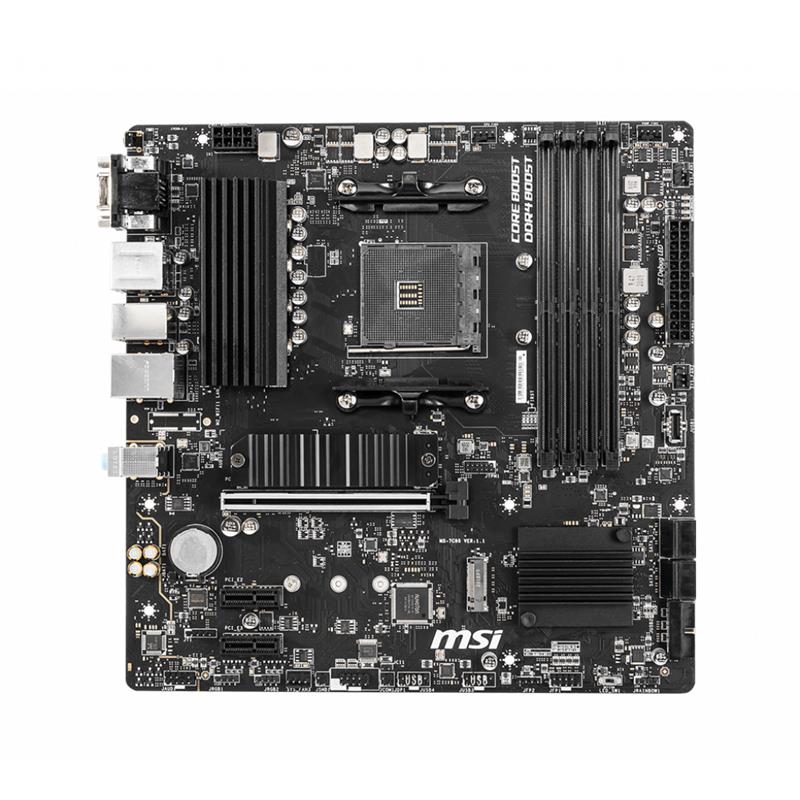 MSI B550M PRO-VDH DDR4 4400MHZ 1XVGA 1XHDMI 1XDP 2XM.2 USB 3.2 MATX AM4 (AMD 5000/4000G/3000 SERİLER