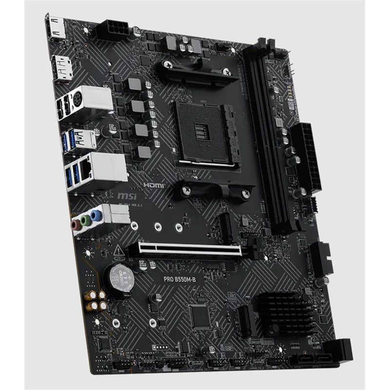 MSI PRO B550M-B DDR4 4600MHZ 1XHDMI 2XM.2 MATX AM4 (AMD AM4 5000/5000G/4000G/3000/3000G SERİLERİ İLE