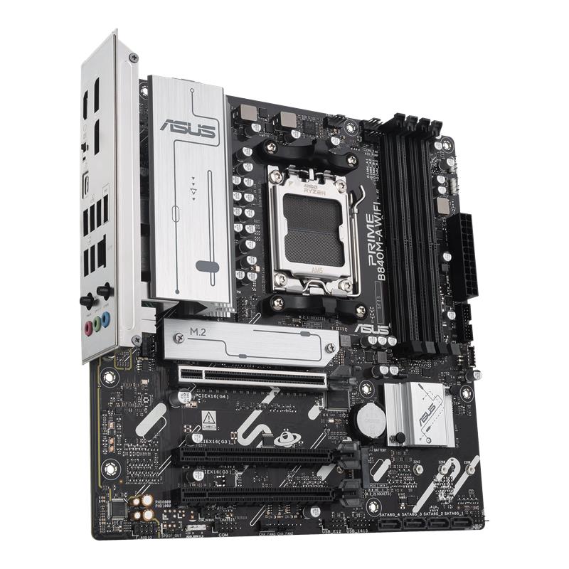ASUS PRIME B840M-A WIFI DDR5 7600MT/S 1XHDMI 2XDP 3XM.2 MATX AM5 (AMD AM5 9000/8000/7000 SERİLERİ İL