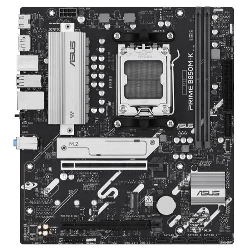 ASUS PRIME B850M-K DDR5 8400MHZ 1XHDMI 1XDP 2XM.2 USB2.0 MATX AM5(AMD AM5 9000/8000/7000 SERİLERİ İL