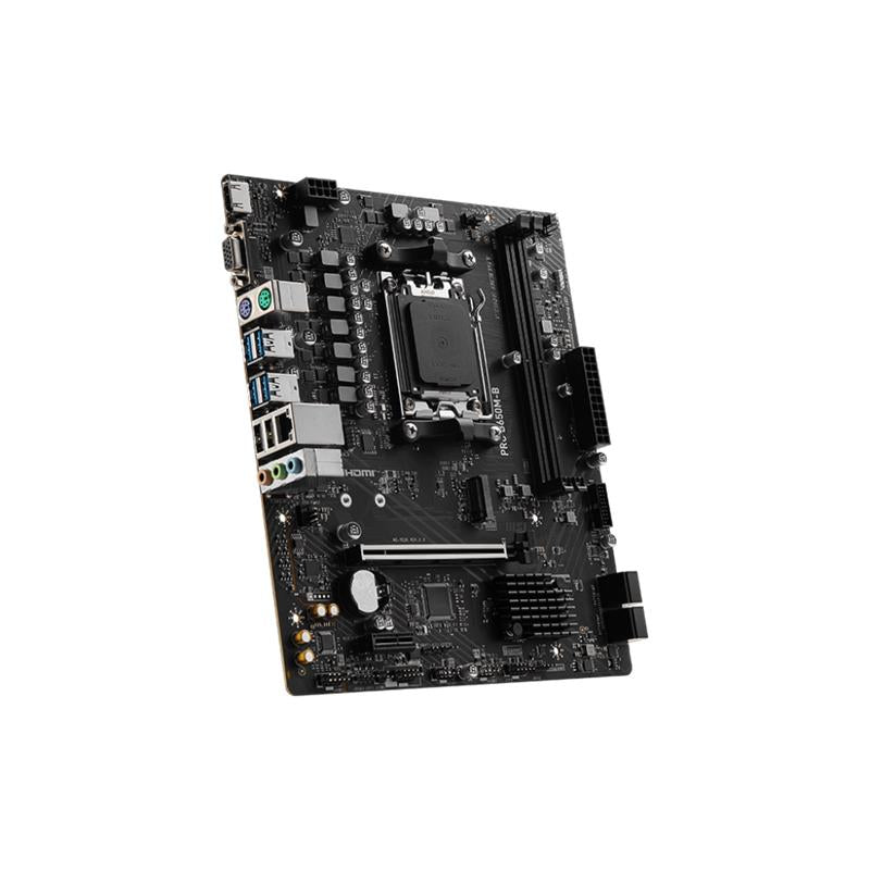MSI PRO B650M-B DDR5 6800MHZ 1XVGA 1XHDMI 1XM.2 USB 3.2 MATX AM5 (AMD AM5 9000/8000/7000 SERİLERİ İL