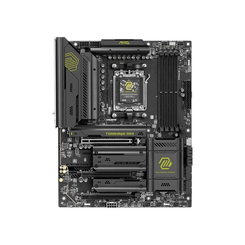MSI MAG B850 TOMAHAWK WIFI DDR5 8200MHZ 1XHDMI 4XM.2 ATX AM5 (AMD AM5 9000/8000/7000 SERİLERİ İLE UY
