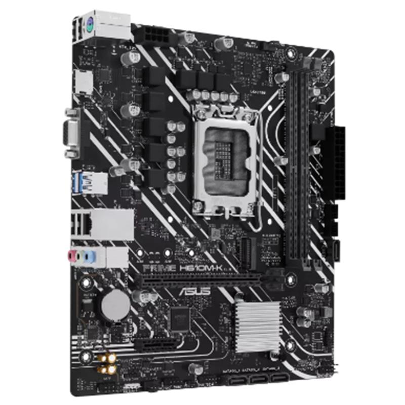 ASUS PRIME H610M-K DDR5 5600MHZ 1XVGA 1XHDMI 1XM.2 USB 3.2 MATX 1700P (12. / 13. VE 14. NESİL İŞLEMC