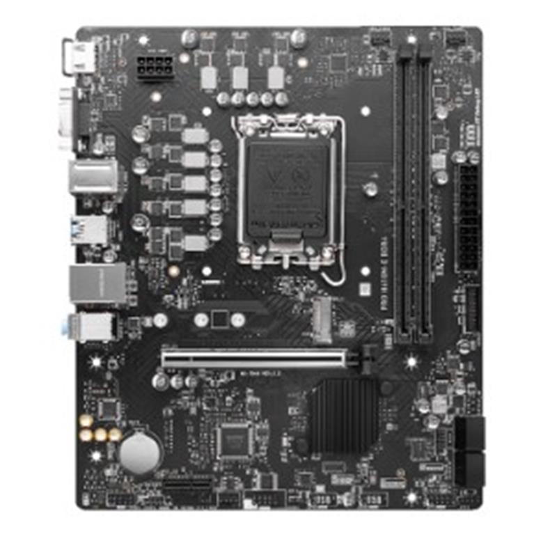 MSI PRO H610M-E DDR4 3200MHZ 1XVGA 1XHDMI 1XM.2 USB 3.2 MATX 1700P (12. / 13. VE 14. NESİL İŞLEMCİ U