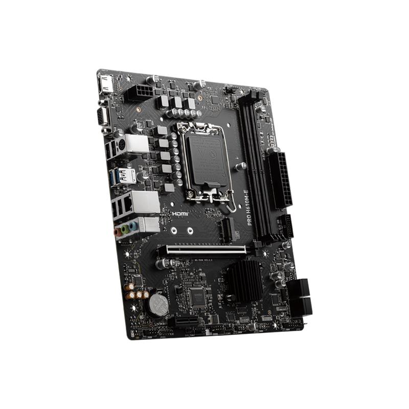 MSI PRO H610M-E DDR5 5600MHZ 1XVGA 1XHDMI 1XM.2 USB 3.2 MATX 1700P (12. / 13. VE 14. NESİL İŞLEMCİ U