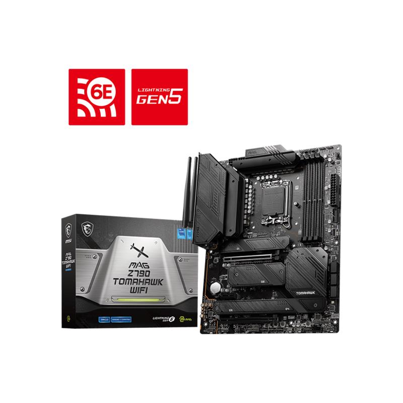 MSI MAG Z790 TOMAHAWK WIFI DDR5 7200MHZ 1XHDMI 1XDP 4XM.2 USB 3.2 ATX 1700P(12. / 13. VE 14. NESİL İ