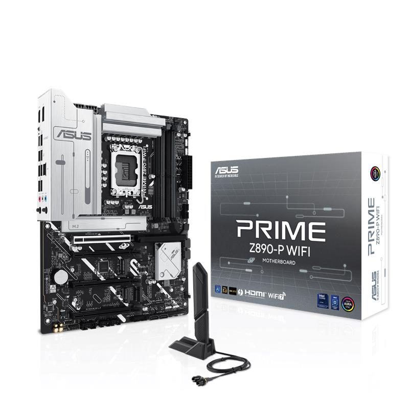 ASUS PRIME Z890-P WIFI DDR5 8666MT/S 1XHDMI 1XDP 1XUSB TYPE-C 4XM.2 ATX 1851P (INTEL ULTRA PROCESSOR