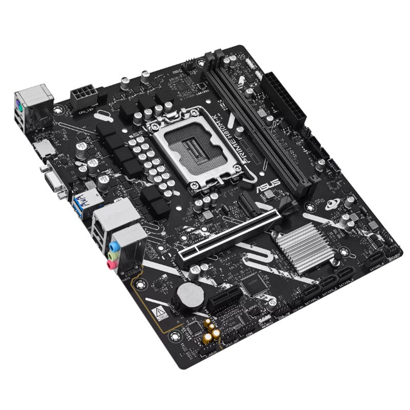 ASUS PRIME H810M-K DDR5 6400MT/S 1XVGA 1XHDMI 1XM.2 1851P MATX (INTEL ULTRA PROCESSORS SERIES 2)