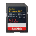 512GB SANDISK EXTREME PRO SDXC UHSII V90 SDSDXDM-512G-GN4IN