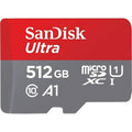 512GB SANDISK ULTRA UHS I MICROSD CARD 150MB/S SDSQUAC-512G-GN6MN