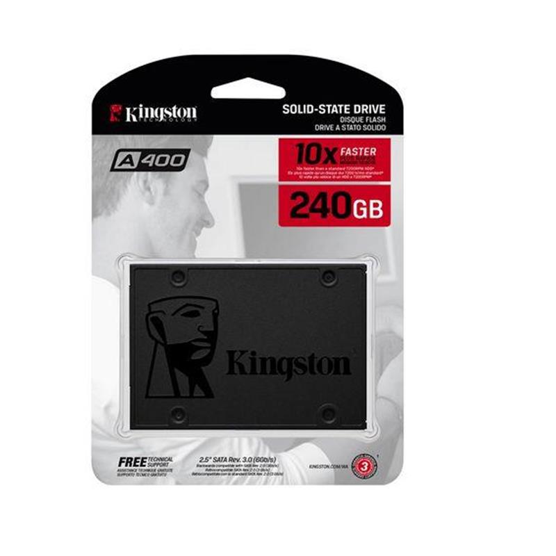 KINGSTON 240 GB A400 SATA3 2.5 500/350MBS SA400S37/240G