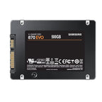 SAMSUNG 500 GB 870 EVO 2.5 SATA3 MZ-77E500BW 560-530 MB/S