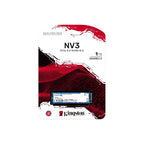 KINGSTON 1 TB NV3 M.2 NVME PCIE GEN4 6000/4000MBS SNV3S/1000G