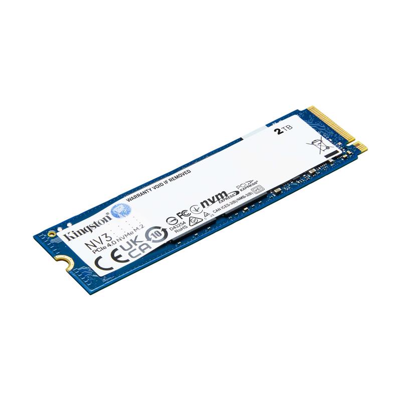 KINGSTON 2 TB NV3 M.2 NVME PCIE GEN4 6000/5000MBS SNV3S/2000G