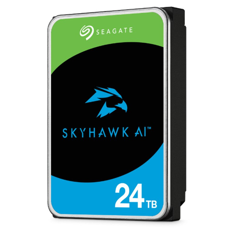 SEAGATE 24 TB 3.5 SKYHAWK AI SATA 512MB 7/24 GUVENLIK ST24000VE002