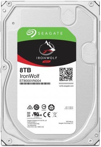 SEAGATE 8 TB 3.5 IRONWOLF SATA3 7200RPM 256MB ST8000VN004