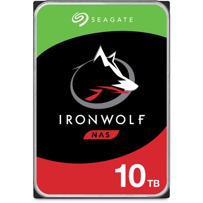 SEAGATE 10 TB 3.5 IRONWOLF SATA3 7200RPM 256MB ST10000VN000