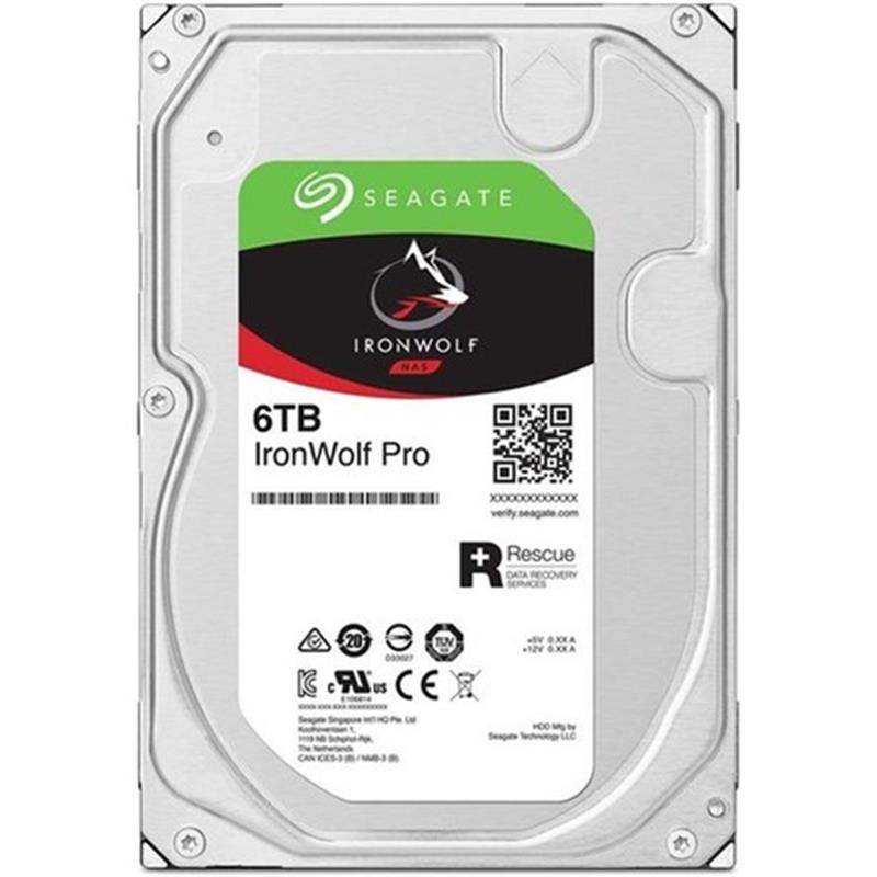 SEAGATE 6 TB 3.5 IRONWOLF PRO SATA3 7200RPM 256MB ST6000NT001
