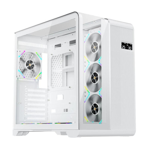 1ST PLAYER RT7 BEYAZ DIGITAL 850W 80+ GOLD FULL MODÜLER 4X12CM ARGB 3 TARAFLI TEMPERLİ CAM USB 3.0