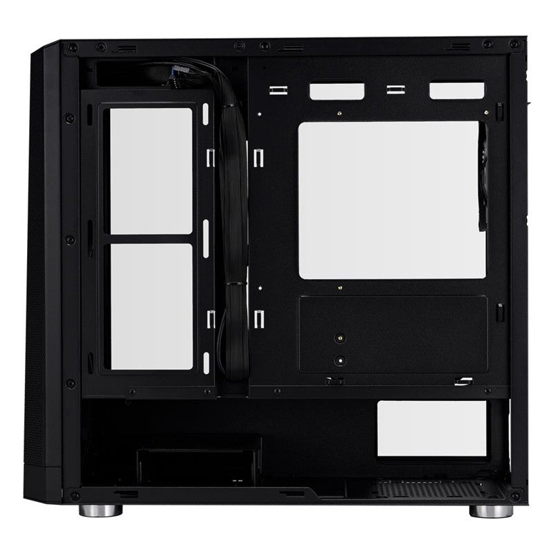 1ST PLAYER FD5-M SİYAH 600W 80+ ARGB 4X12CM FAN TEMPERLİ CAM MESH USB 3.0 M-ATX KASA