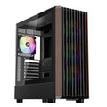 1ST PLAYER WD5 SİYAH 750W 80+ SILVER ATX 3.1 ARGB 4X12CM FAN TEMPERLİ CAM USB 3.0 ATX KASA