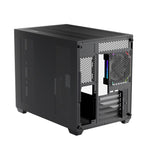 1ST PLAYER BV6 SİYAH ACK 650W 80+ BRONZE ARGB 3X12CM FAN PANORAMİK TEMPERLİ CAM USB 3.0 M-ATX KASA