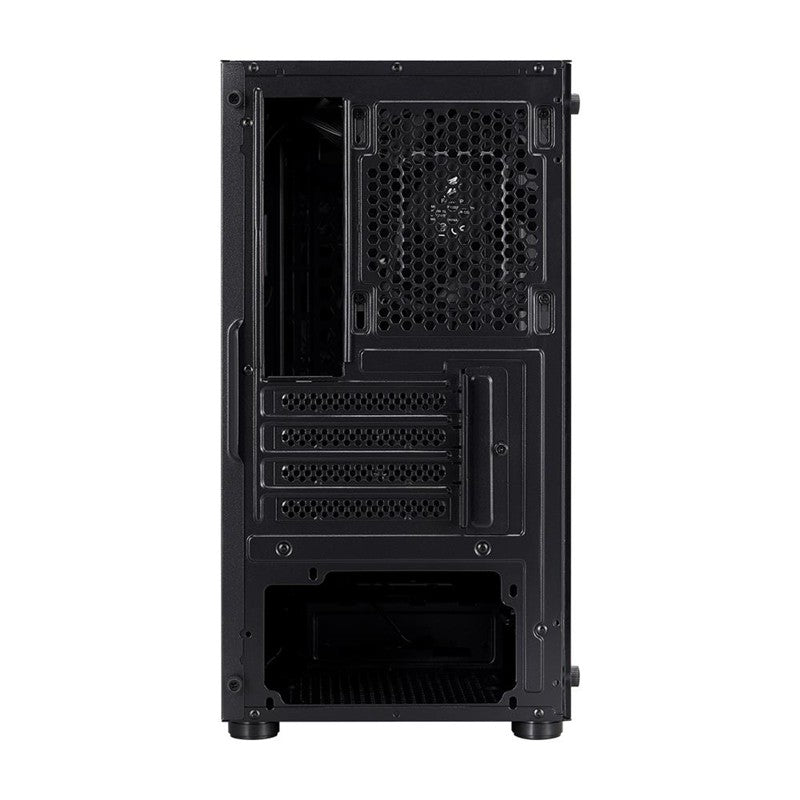 1ST PLAYER BLACK SIR B5M SİYAH FK 400W 3X12CM FAN TEMPERLİ CAM USB 3.0 M-ATX KASA