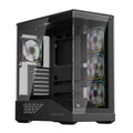 1ST PLAYER GM7 BTF SİYAH ARGB 4X12CM FAN TEMPERLİ CAM USB 3.0 TYPE-C ATX KASA