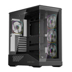1ST PLAYER GM7 BTF SİYAH ARGB 4X12CM FAN TEMPERLİ CAM USB 3.0 TYPE-C ATX KASA