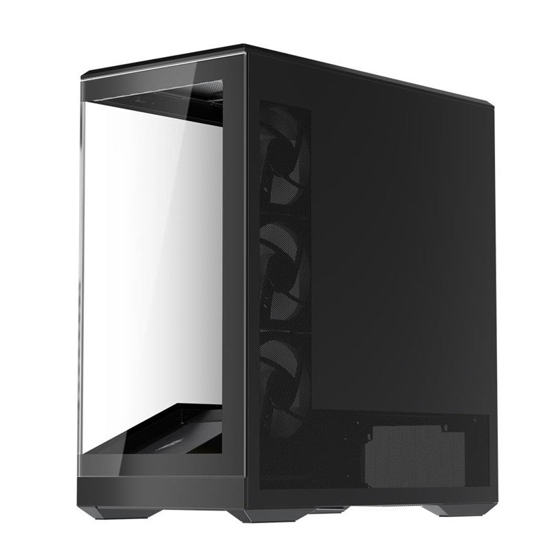 1ST PLAYER GM7 BTF SİYAH 750W 80+ BRONZE ARGB 4X12CM FAN TEMPERLİ CAM USB 3.0 TYPE-C ATX KASA