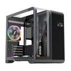 1ST PLAYER RT5 SİYAH DIGITAL 650W 80+ BRONZE 3X12CM ARGB TEMPERLİ CAM USB 3.0 M-ATX KASA