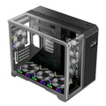 1ST PLAYER RT6 SİYAH DIGITAL 4X12CM ARGB TEMPERLİ CAM USB 3.0 M-ATX KASA