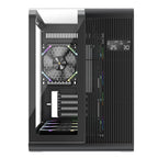 1ST PLAYER RT6 SİYAH DIGITAL 4X12CM ARGB TEMPERLİ CAM USB 3.0 M-ATX KASA