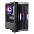1ST PLAYER BULLET HUNTER H2 400W 4X12CM RAINBOW FAN TEMPERLİ CAM USB 3.0 M-ATX KASA