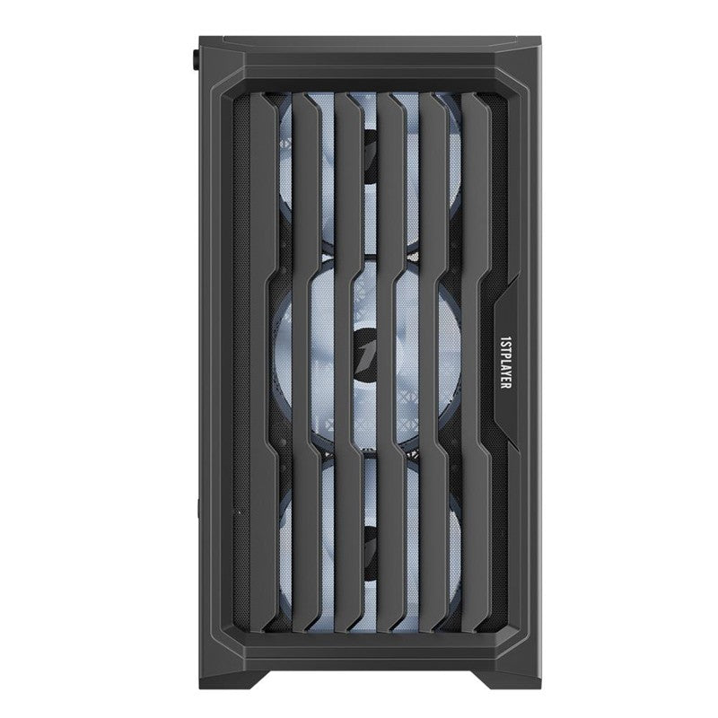1ST PLAYER BULLET HUNTER H2 400W 4X12CM RAINBOW FAN TEMPERLİ CAM USB 3.0 M-ATX KASA