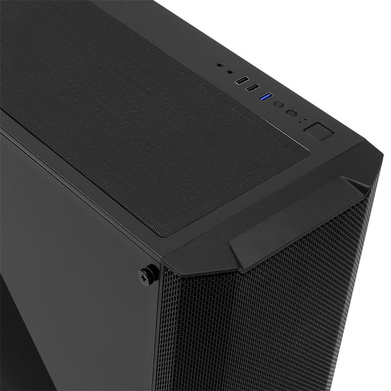 FRISBY FC-9405G 650W 80+ 4X120MM DUAL RING RGB FAN USB 3.0 MİDİ TOWER SİYAH KASA