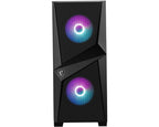 MSI MAG FORGE 100R TEMPERLI CAM ARGB PSU YOK 2X120MM 1X120MM GAMING ATX KASA SİYAH