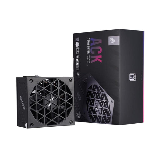 1ST PLAYER ACK 750W 80+ SILVER ATX3.1/PCle 5.1 AKTİF PFC SİYAH GÜÇ KAYNAĞI