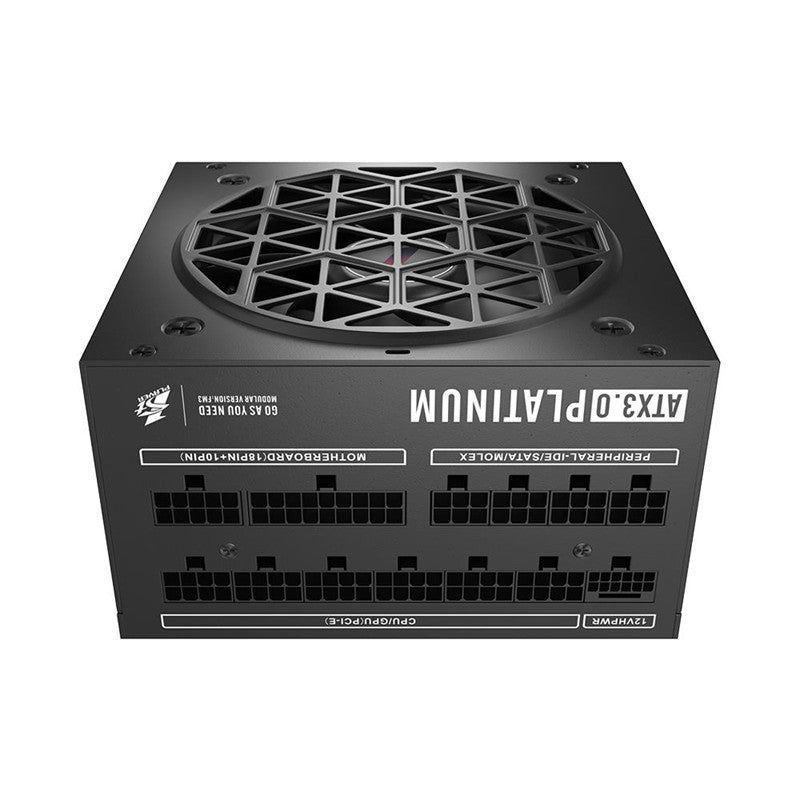 1ST PLAYER NGDP 1300W SİYAH 80+ PLATINUM ATX3.1/PCLE 5.1 JAPON KAPASİTÖR FULL MODÜLER APFC 10 YIL GA