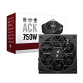 1ST PLAYER ACK 750W 80+ AKTİF PFC 14CM FAN SİYAH GÜÇ KAYNAĞI