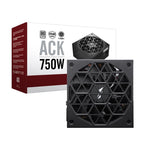 1ST PLAYER ACK 750W 80+ AKTİF PFC 14CM FAN SİYAH GÜÇ KAYNAĞI
