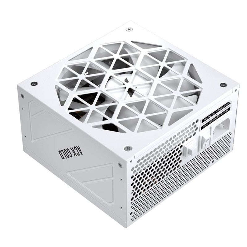 1ST PLAYER ACK 850W 80+ GOLD FULL MODÜLER APFC ATX3.1/PCI-E 5.1 BEYAZ GÜÇ KAYNAĞI