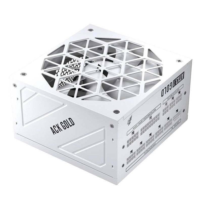 1ST PLAYER ACK 850W 80+ GOLD FULL MODÜLER APFC ATX3.1/PCI-E 5.1 BEYAZ GÜÇ KAYNAĞI