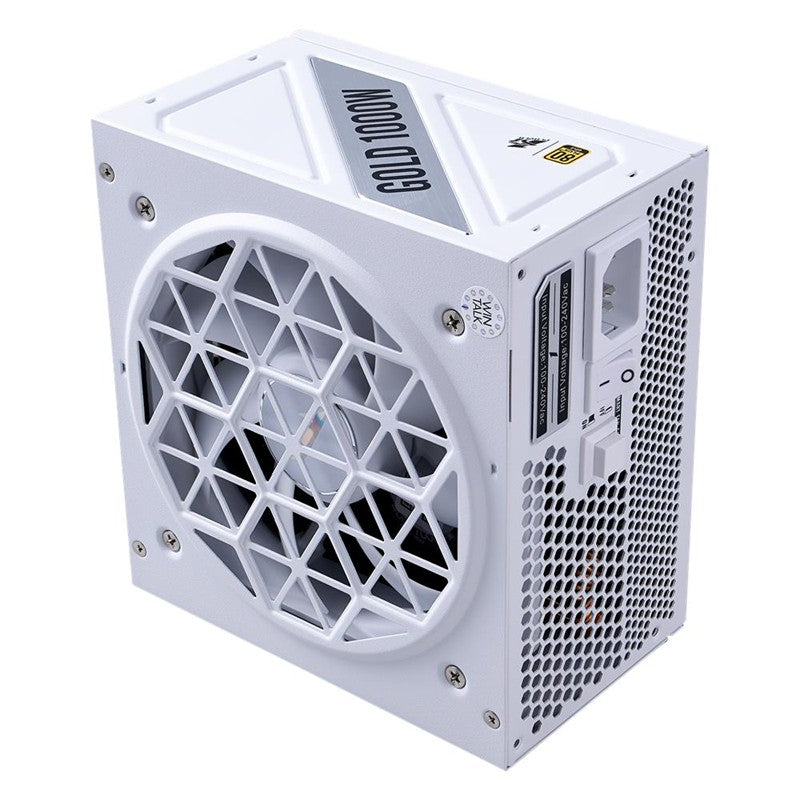 1ST PLAYER NGDP 1000W 80+ GOLD ATX3.1/PCLE 5.1 JAPON KAPASİTÖR FULL MODÜLER APFC 10 YIL G. BEYAZ